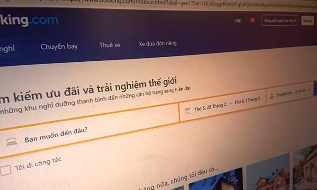 Đặt phòng qua mạng: Ðắt, nhiều rủi ro