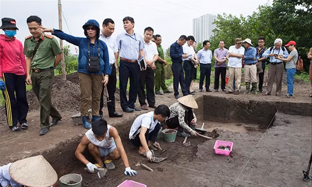 Những phát hiện giá trị ở di chỉ Vườn chuốiẢnh: FB Di chỉ vườn chuối 