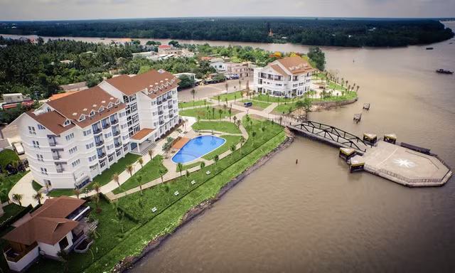 Một góc thành phố Bến Tre hôm nay