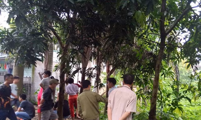 Hiện trường nơi phát hiện thi thể nạn nhân