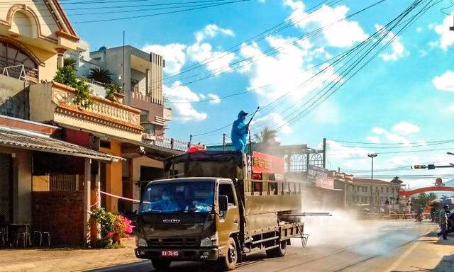 Tính đến ngày 14/7, tỉnh Bình Định đã có 33 trường hợp mắc COVID-19. Ảnh: A.T