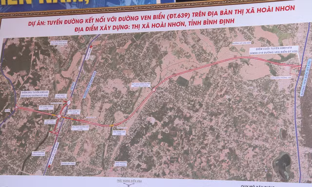 Bình Định khởi công tuyến đường ven biển 7 km với vốn đầu tư hơn 700 tỷ đồng
