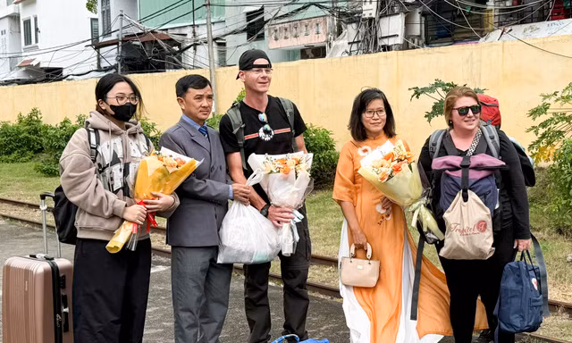Bình Định đón 'thượng khách' ghé thăm bằng tàu hỏa 