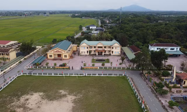 Hiện trạng trụ sở được chọn của xã, phường mới tại thành phố Hà Tĩnh