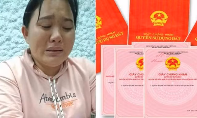 Người phụ nữ mua sổ đỏ giả trên mạng rồi đi lừa đảo