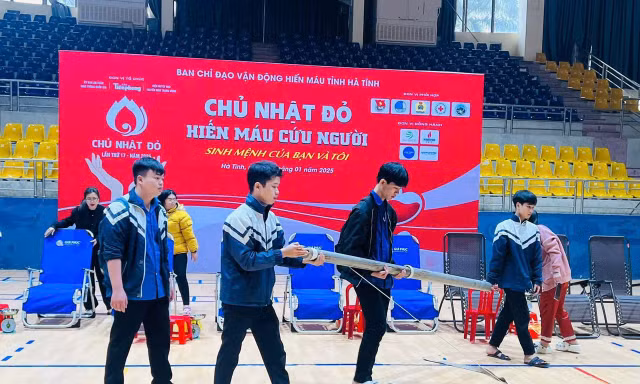 Hà Tĩnh sẵn sàng ngày hội Chủ Nhật Đỏ