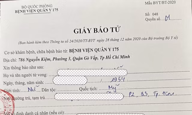 Việt kiều 70 tuổi, tử vong bất thường khi đi căng da mặt