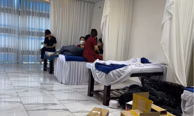 Phòng khám Răng - Hàm - Mặt và chăm sóc da nhưng thực hiện tăng kích thước 'cậu nhỏ'