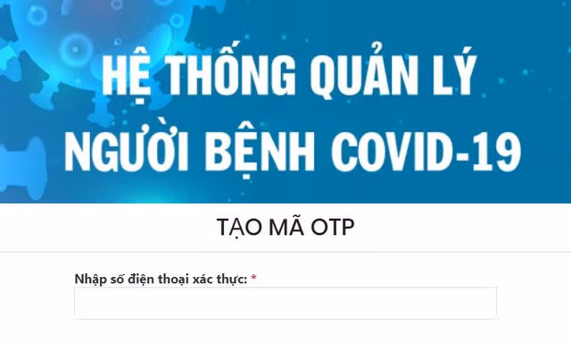 Các bước tự khai báo, xác nhận F0 trực tuyến