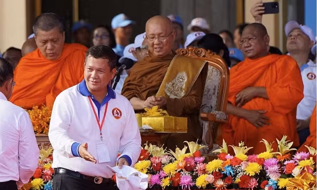 Ông Hun Manet đã được chỉ định là ứng viên thủ tướng tương lai của Campuchia. (Ảnh: Reuters)