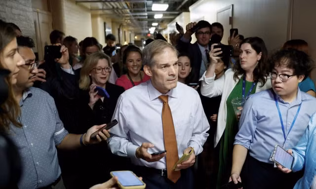 Ông Jim Jordan là một trong những gương mặt sẽ chạy đua vị trí chủ tịch Hạ viện Mỹ. (Ảnh: Reuters)
