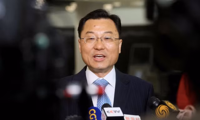 Đại sứ Trung Quốc tại Mỹ Tạ Phong. (Ảnh: Reuters)