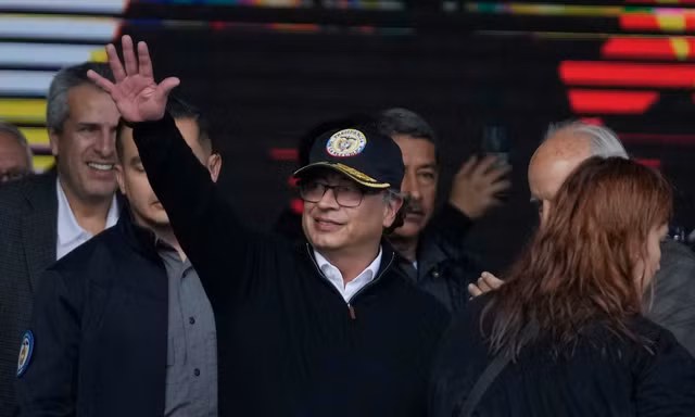 Tổng thống Colombia Gustavo Petro. (Ảnh: AP)