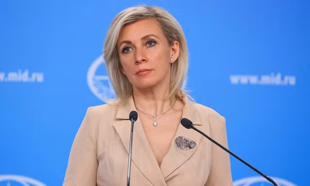 Người phát ngôn Bộ Ngoại giao Nga Maria Zakharova. (Ảnh: Tass)