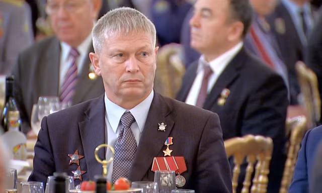 Ông Andrey Troshev trong tiệc chiêu đãi của Điện Kremlin tháng 12/2016. (Ảnh: Kremlin.ru)