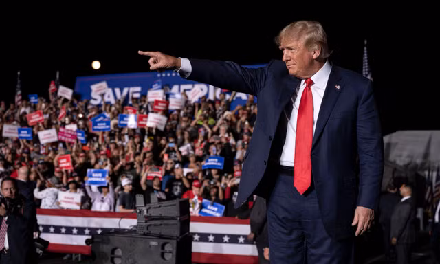 Cựu Tổng thống Mỹ Donald Trump. (Ảnh: AP)