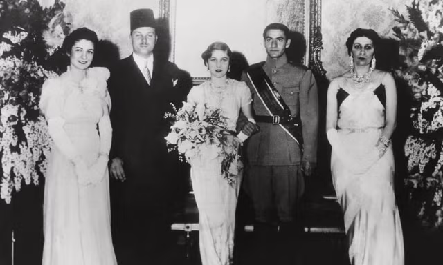 Lễ cưới của Công chúa Ai Cập Fawzia với Thái tử Iran Mohammad Reza Pahlavi năm 1939. (Ảnh tư liệu)