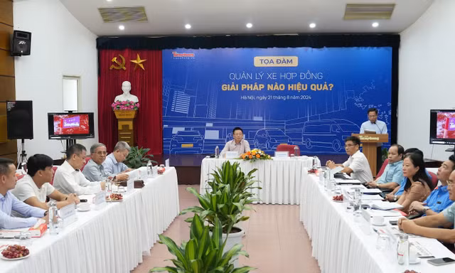 Toàn cảnh tọa đàm 'Quản lý xe hợp đồng: Giải pháp nào hiệu quả?'