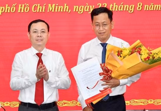Ông Trần Quốc Trung làm Phó trưởng Ban Nội chính Thành ủy TPHCM
