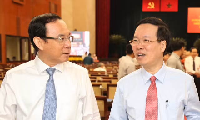 Thường trực Ban Bí thư Võ Văn Thưởng chủ trì triển khai Nghị quyết 31 tại TPHCM