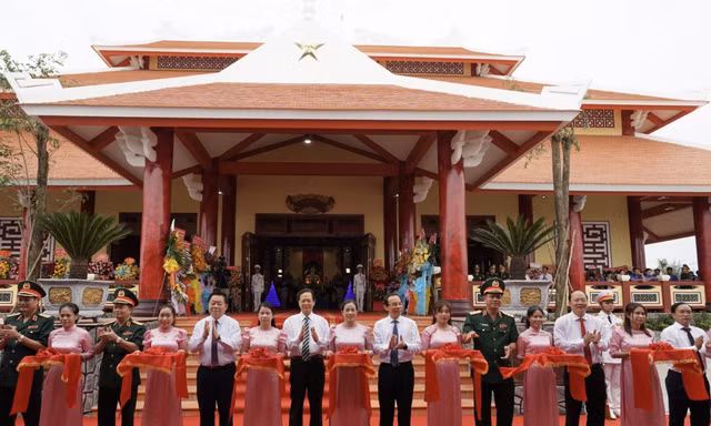 Khánh thành Đền thờ Anh hùng liệt sĩ Rừng Sác - Cần Giờ