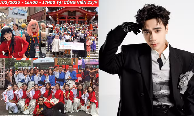 Cuối tuần đi Lễ hội Việt - Nhật tại TP.HCM, gặp "tổng tài" Quang Hùng MasterD 