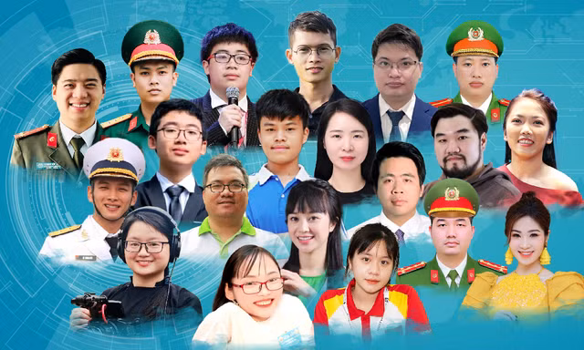 20 đề cử Giải thưởng Gương mặt trẻ Việt Nam tiêu biểu năm 2022