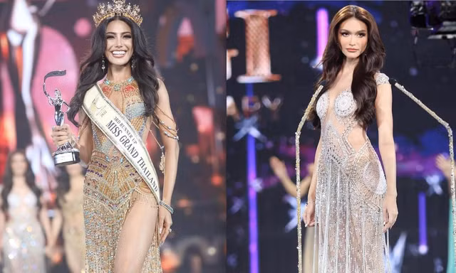Thí sinh trình diễn moonwalk, xoay tròn như búp bê ở chung kết Miss Grand Thái Lan