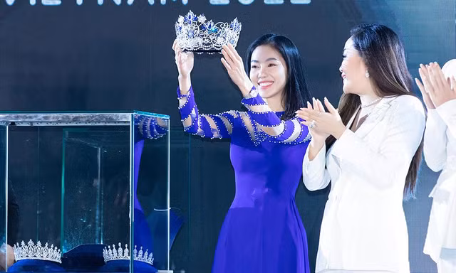 Lộ diện vương miện dành cho Hoa hậu và 2 Á hậu Miss World Vietnam 2022