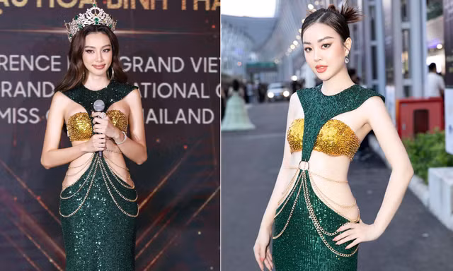 Đụng váy cut-out táo bạo với Thuỳ Tiên, bà trùm phim "Bão ngầm" khoe vóc dáng nóng bỏng