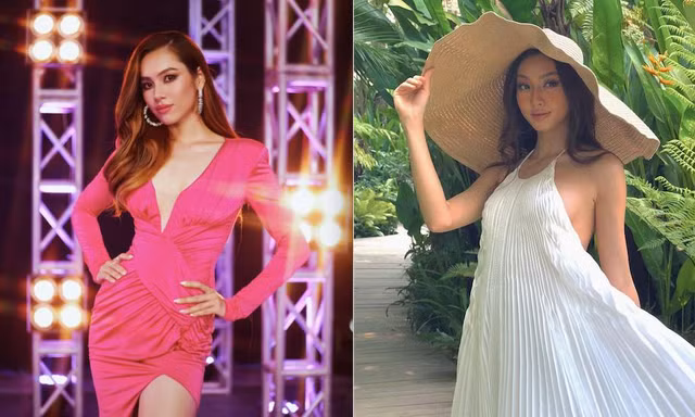 Thuỳ Tiên diện váy yếm nóng bỏng, Á hậu Hoàng My mặc váy xẻ vòng 1 quyến rũ