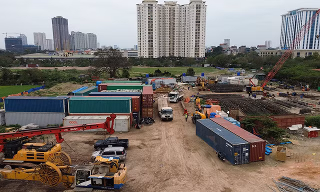 Hà Nội: Tháo dỡ hàng chục công trình chiếm dụng hơn 8ha đất dự án Đài truyền hình