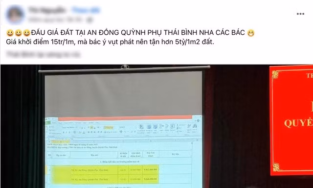 Thái Bình: Người trả hơn 5 tỷ đồng/m2 đất do "nhầm" không được trả lại tiền đặt cọc 