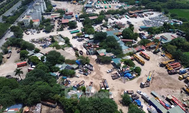 8ha đất nông nghiệp biến thành nhà xưởng, gara ô tô, kho phế liệu, 14 năm xử lý... trên giấy