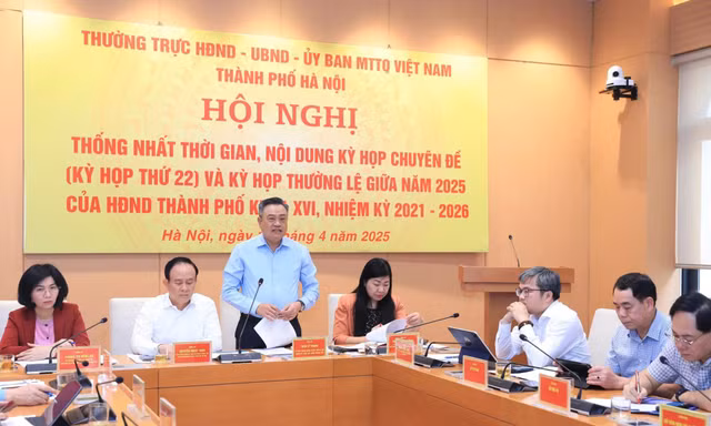 2 vấn đề trọng yếu được HĐND TP. Hà Nội xem xét tại kỳ họp chuyên đề cuối tháng 4/2025