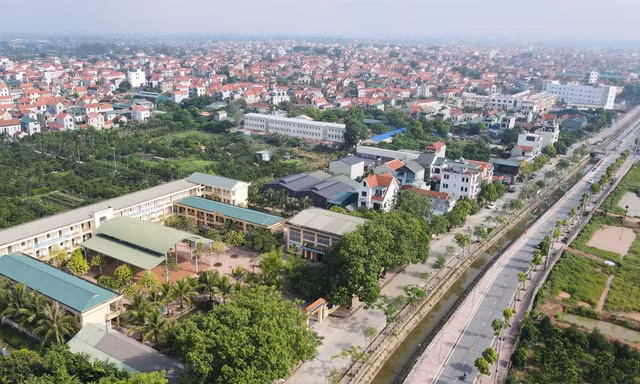 Một góc huyện Hoài Đức
