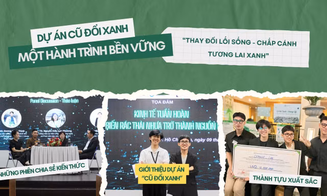 'Cũ Đổi Xanh' - Khởi đầu mới cho một hành trình bền vững
