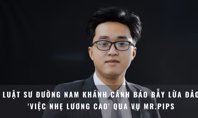 Hơn 1.000 sinh viên dính líu vụ Mr. Pips: Luật sư cảnh báo bẫy lừa đảo 'việc nhẹ lương cao'