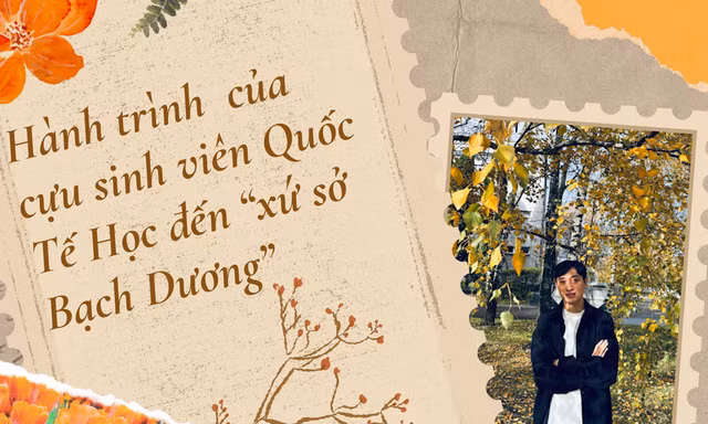 Hành trình của cựu sinh viên Quốc Tế Học đến 'xứ sở Bạch Dương'
