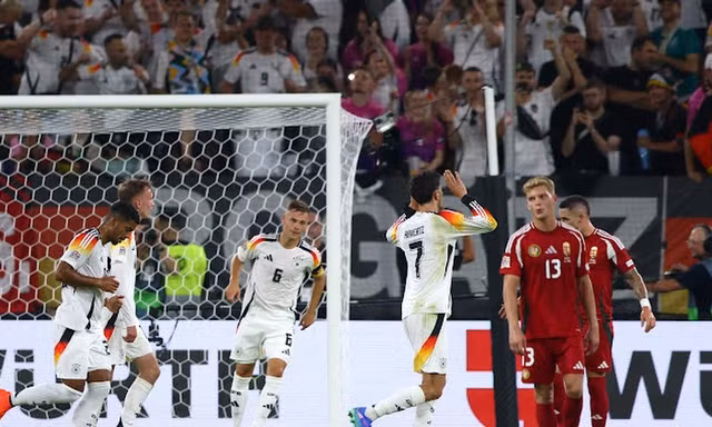 Hungary vs Đức.