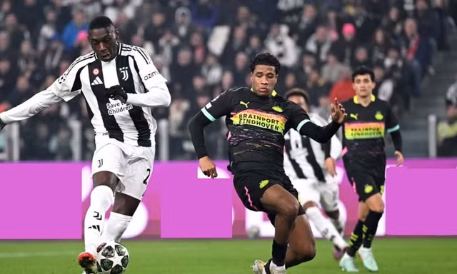 PSV vs Juventus.