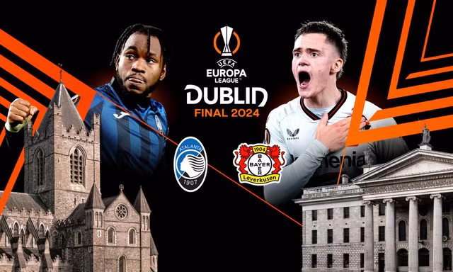  Atalanta vs Leverkusen, chung kết Europa League.