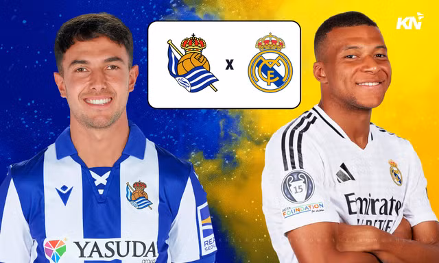 Real Sociedad vs Real Madrid.