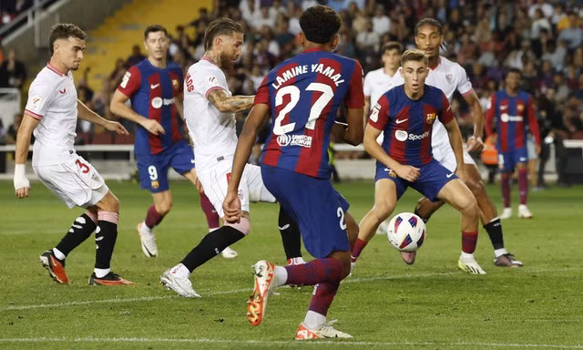  Sevilla vs Barcelona.