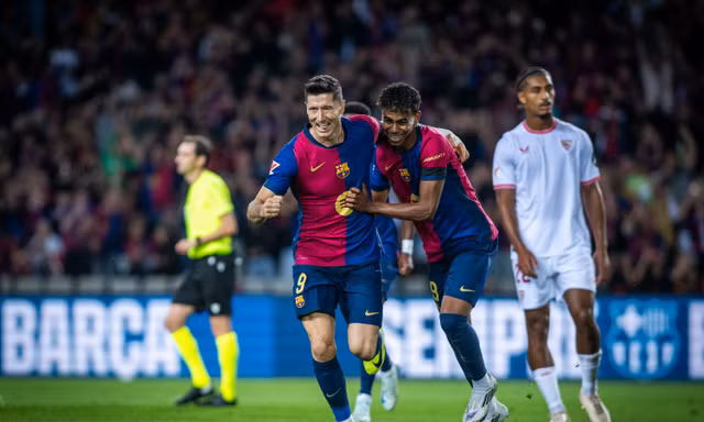 Sevilla vs Barcelona.
