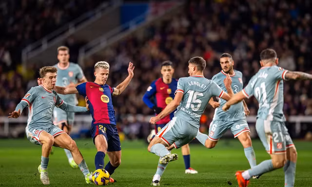 Barcelona vs Atletico Madrid.