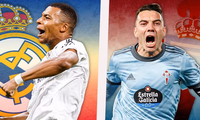 Real Madrid vs Celta Vigo.
