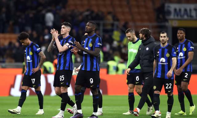 Các cầu thủ Inter Milan.
