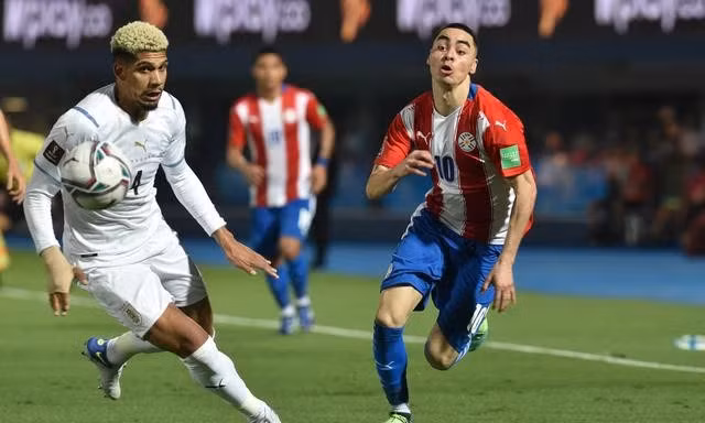 Uruguay vs Paraguay.