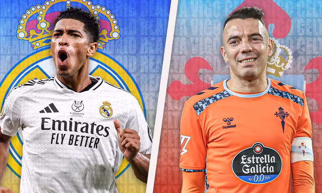 Real Madrid vs Celta Vigo.